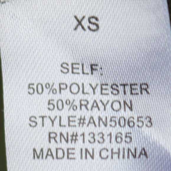 Altar'd State Katrina Olive Green Faux Wrap w Tie Ruffle Sleeveless Dress Sz XS - Picture 6 of 6